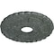 Ekena Millwork Kendall Train Station Medallion (Canopies up to 3 7/8"), 18 1/2"OD x 3 7/8"ID x 1"P, Athenian Green CM18KDAGC - alternate 2